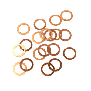 High Temperature Performance 12*16*1mm Corrosion Resistant <strong>Copper</strong> Flat <strong>Washer</strong> <strong>Copper</strong> <strong>Washers</strong> for Injectors Nozzles - Product Image 6