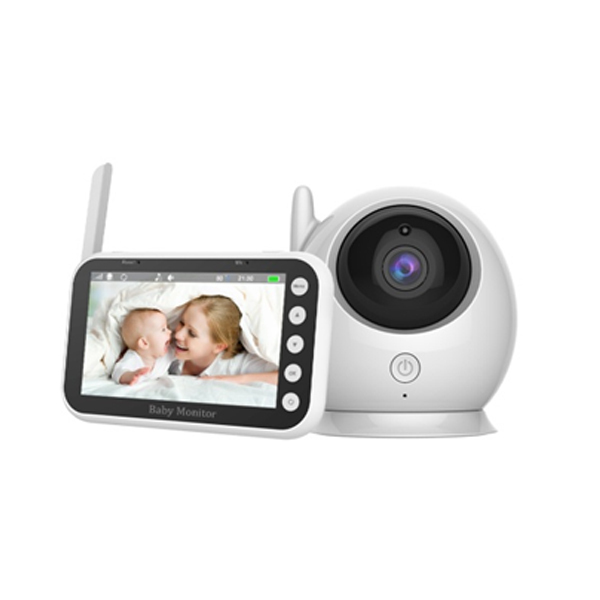 NZMAN Best Seller 4.3inch 720P Screen Video Baby Monitor with Camera 2.4ghz Wireless 2way Talk Night Vision-Christmas Gifts