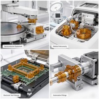Service de fraisage CNC sur mesure en acier inoxydable pour pièces usinées, surfaces polies, tournage, fraisage, supports et brides