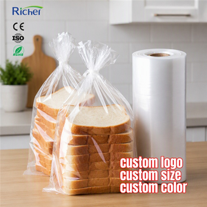 Bolsas de plástico en rollo de LDPE para mostrador de charcutería, carne fresca, queso y embutidos, para autoservicio en carnicerías y tiendas de comestibles - Product Image 1