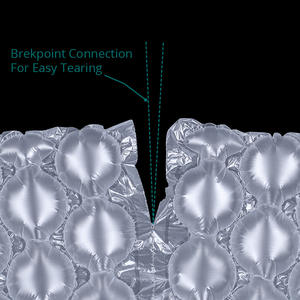 प्रीमियम सुरक्षात्मक रोल निर्माता Inflatable भरने Biodegradable पैकेजिंग फिल्म बैग तकिया स्तंभ तकिया हवा बुलबुला - Product Image 3