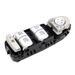 Conjunto de interruptor de elevalunas eléctrico Mercedes-Benz 2139054703 para Clase E, unidad de control de elevalunas eléctrico completamente negra - Product Image 3