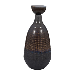 Vaso in ceramica scultoreo, vaso moderno per fiori, per soggiorno, decorazione per la casa, elegante elemento decorativo - Product Image 3