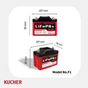 <span class=keywords><strong>Batterie</strong></span> <span class=keywords><strong>de</strong></span> remplacement KUCHER 12,8 V pour <span class=keywords><strong>moto</strong></span> à deux roues, LiFePO4 2 Ah, sans entretien, performances optimales, pack <span class=keywords><strong>liquide</strong></span>, 500 cycles - Product Image 3