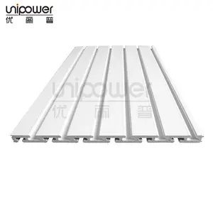 Unipower Factory Outlet Bán Nóng Nhà Để Xe Lưu Trữ Nhiệm Vụ Nặng Nề Sử Dụng Đa Chức Năng Pvc Slatwall Panel