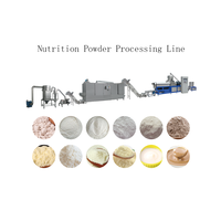 Zhuoheng sortie d'usine poudre de protéines aliments pour bébés céréales nutritionnelles farine de riz poudre instantanée faisant la ligne de Machine de production