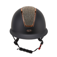 Casque d'équitation réglable avec strass pour la sécurité en collaboration, ensembles et accessoires équestres haut de gamme