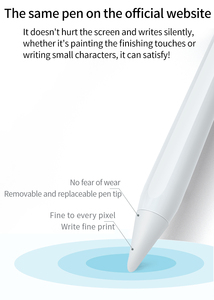 Nuevos bolígrafos personalizables compatibles con el nuevo <span class=keywords><strong>iPad</strong></span> 2025 Stylus Pencil con magnético e inclinación Bold extra Puntas de lápiz Pantalla de batería - Product Image 2
