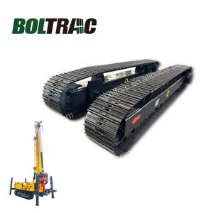 Nuevo Diseño de Chasis con Orugas de Goma de 0.5 a 20 Toneladas, Sistema de Tren de Rodaje para Excavadora, Grúa y Plataforma de Perforación con Motor Hidráulico - Product Image 3