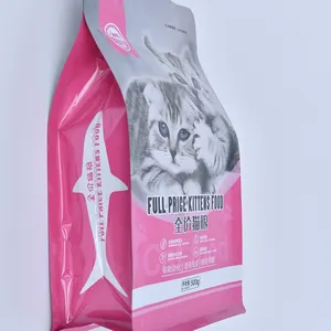 Custom Resealable Pet Food Pouch Stand Up Pouch Zipper Nut Package Bags Logo Printing On Stand Up Pouch For Pets Food Packaging