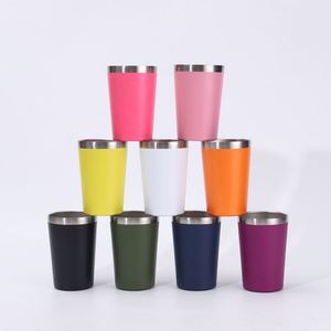 12oz 304 Stainless Steel Double Wall Vacuum <b>Insulated</b> Thermos Tumbler Office Cup Portable Coffee <b>Mug</b> with Lid - Product Image 2