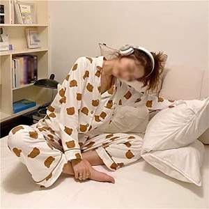 Conjunto de pijama de satén OEM <span class=keywords><strong>Trendyol</strong></span>, ropa de dormir holgada y cómoda para mujer para las estaciones de primavera y otoño - Product Image 2