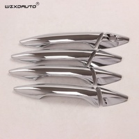 Accessoires en plastique pour voiture WZXD 2011 2014 2016, garniture chromée, couvre-poignée de porte pour Elantra
