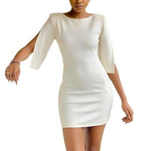 Elegante Vestido Lápiz Ajustado para Oficina, Vestido Formal para Cóctel, Vestido de Fiesta - Product Image 1