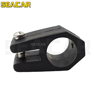 Seacar 22mm Collier de serrage noir en plastique pour capote bimini, quincaillerie marine pour remplacement de pare-soleil de bateau - Product Image 1