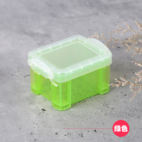 Boîte de rangement de bureau en plastique à compartiments divisés, en PP, format mini, inspirée du design japonais, directement de l'usine
