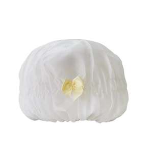 Gorro de Ducha Impermeable de Doble Capa para Mujer con Malla Elástica, Lindo Gorro para el Cabello para Mayor Comodidad en el Baño - Product Image 1