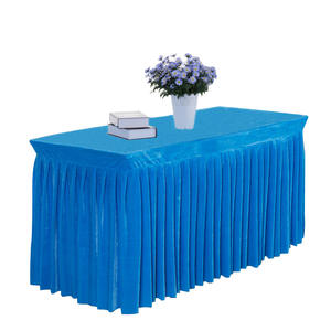 Mantel de Mesa de Conferencia Moderno Tejido YiMing TC5 al por Mayor, Tela para Mantel 100% Poliéster Resistente al Aceite, Personalizable, Cuadrado, Rojo - Product Image 5