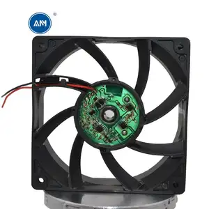 Yüksek CFM Ultra sessiz IP55 su geçirmez kol rulman 5v dc12038 mikro soğutma fanı