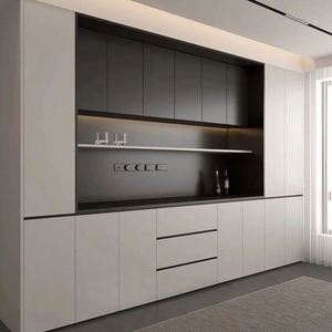 Custom Modern Luxury Living Room Dining <b>Wooden</b> <b>Display</b> <b>Cabinet</b> High Quality Home Furniture Design Manufacturing - Product Image 6