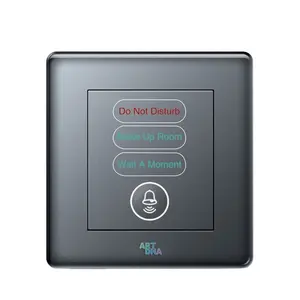 ARTDNA Doorbell With "Do Not Disturb" & "Make Up Room" & "Please Wait" Indicator Wall Switches