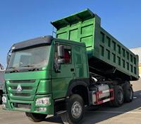 Camion benne d'occasion Howo 6x4 de Sinotruk, équipé d'un moteur Weichai de 450 chevaux, 10-15T de MGV, capacité de 21-30T pour le transport de minerais