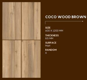 Carreaux en porcelaine aspect bois PINEWOOD de qualité supérieure Finition mate 600x1200mm pour une esthétique en bois classique pour la maison - Product Image 1