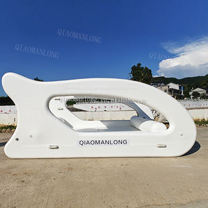 Catamarán Flotante con Energía Solar, Casa Flotante Inflable Eléctrica, Yate de 3m 4.5m, Embarcación Acuática de Entretenimiento Reforzada - Product Image 4