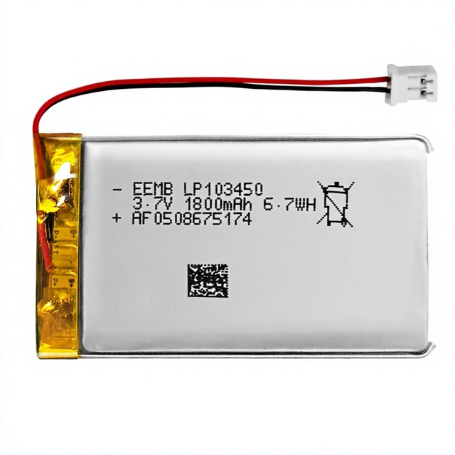 LP103450-PCM 1800mAh 3.7V Rechargeable Lithium Polymer Replacement Battery for GPS/Camera Devices-in Stock