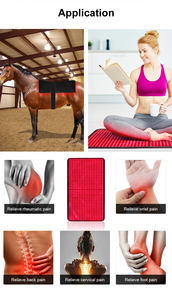 Tapis de luminothérapie IDEATHERAPY TLB600 pour usage domestique, soulagement de la douleur, 660 nm 850 nm, tapis de thérapie par le yoga, demi-corps, usage domestique, tapis de lumière rouge - Product Image 6