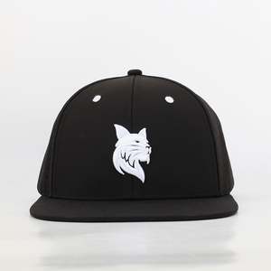 คุณภาพสูง6แผงโพลีเอสเตอร์ SnapBack CAP กันน้ำตัดด้วยเลเซอร์เจาะรูออกแบบโลโก้ได้ตามต้องการปัก3D สะโพก - Product Image 2