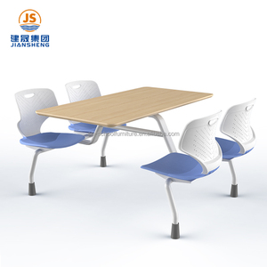 Juego de mesa y sillas de comedor escolar duradero <span class=keywords><strong>para</strong></span> estudiantes, <span class=keywords><strong>muebles</strong></span> de cafetería, <span class=keywords><strong>muebles</strong></span> de comedor escolar - Product Image 1
