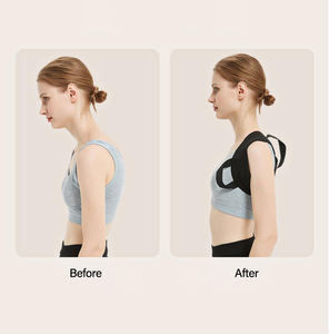 Corrector de Postura Premium Ajustable y Transpirable, Soporte de Espalda Portátil, Ayuda para la Expansión <span class=keywords><strong>Pectoral</strong></span>, Retracción Escapular y Apertura Torácica - Product Image 4