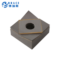 Haute rentabilité D2/carbure plastique concasseur lames déchiqueteuse couteau broyeur industrie de la construction recyclage