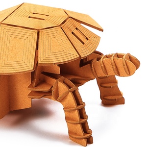 CUPUZ Puzzle en papier 3D Tortue Sagesse à la Dérive Kit de Bricolage Décoration de Bureau Jouets Éducatifs Puzzles & Jeux - Product Image 4