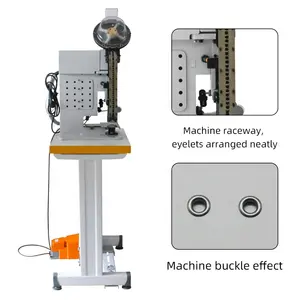 Punzonatrice automatica per occhielli macchina semiautomatica per punzonatrici per etichette