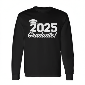 Maglietta a maniche lunghe per laureati della classe del 2025 - Product Image 2
