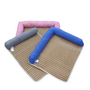 Summer Cooling <b>Mat</b> With Backrest Pillow For Dog Rectangular Pet Bed Hand Wash Polyester Fiber Fill Hebei Origin - Product Image 5