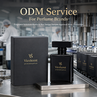 Colonia de Vetiver Personalizada para Hombre 50ml, Fabricante de Marca Privada, Aroma, Logotipo, Empaque, MOQ 100 para Marcas de Fragancias