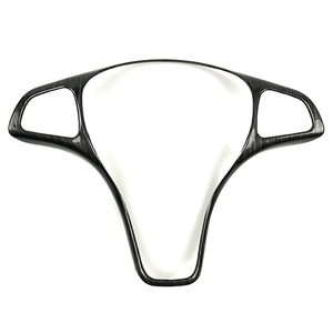 Amp-Z Steering Wheel Trim Strip For Mercedes-Benz A B C E GLA GLC CLA GLE GLS Carbon Fiber Style ABS Material - Product Image 2