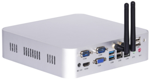 Mini PC Intel Bộ vi xử lý i5 7500U lõi kép 1.8GHz DDR3 8GB SSD 128GB 1 x VGA 1xhd-mi 1080P hỗ trợ win 10,8,7 Linux - Product Image 4