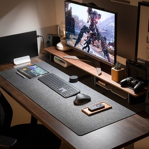 Soft Breathable Large Computer Desk Mat Wool Felt <strong>Laptop</strong> Anti-Slip Mats Gamer Mouse Pad Simple and Comfortable for Cold Weather - Product Image 2