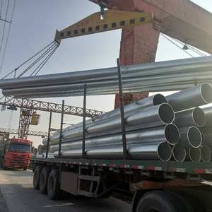 Tuyau d'acier doux galvanisé plongé à chaud de haute qualité BAOLAI <span class=keywords><strong>BS</strong></span> Standard ERW longueur de 6m DN100 pour des poteaux de réverbère - Product Image 6