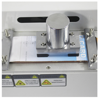 Machine professionnelle de test de décoloration par friction de l'encre, testeur de résistance à la frottement de l'encre, testeur de solidité des couleurs