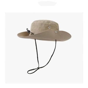 Nuevo Sombrero de Sol de Ala Ancha para Hombre - Sombrero de Pesca, Senderismo y Escalada Impermeable con Protección UV, Estilo Safari, para Verano y Actividades al Aire Libre, Talla Grande - Product Image 4