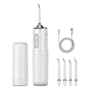 Hilo de agua con logotipo personalizado IPX7, hilo dental portátil eléctrico, máquina de limpieza bucal OEM, <span class=keywords><strong>irrigador</strong></span> bucal de limpieza de <span class=keywords><strong>ortodoncia</strong></span> - Product Image 3