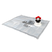 Sac en boîte avec valve pour cola personnalisé, emballage aseptique en feuille d'aluminium