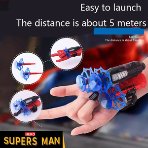 Nouveau Style Super Man Web Launcher <span class=keywords><strong>SpiderMan</strong></span> Shooters Jouet Spider Man Gants <span class=keywords><strong>Lanceur</strong></span> <span class=keywords><strong>De</strong></span> Poignet Pistolet À Balle Molle - Product Image 2