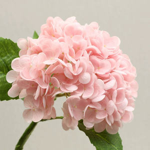 C-088 Vente chaude Hydrangea artificielle au toucher réel Fleurs de mariage en latex Blanc Vert Bleu Hydrangea pour Noël Pâques Occasions - Product Image 6