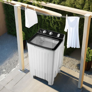 스피드 퀸 <span class=keywords><strong>15kg</strong></span> 유리 커버가 있는 싱글 욕조 탑 로드 와셔 대용량 세탁 세탁기 - Product Image 2